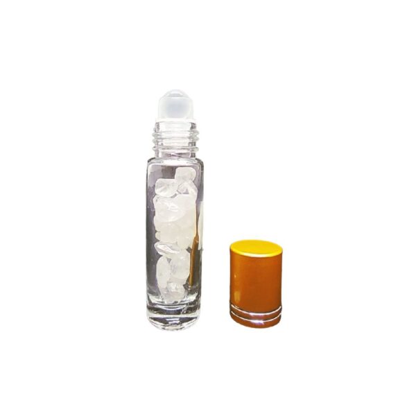 Gemstone Roller Bottle (Clear Quartz)