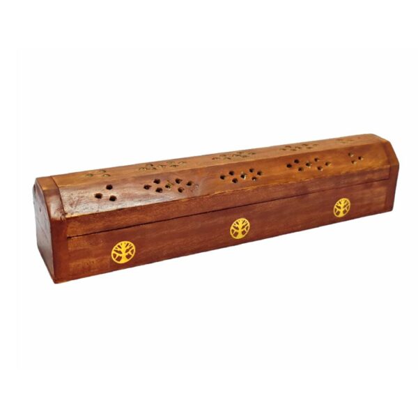 Wooden Box Incense Holder