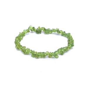Peridot Chip Bracelet