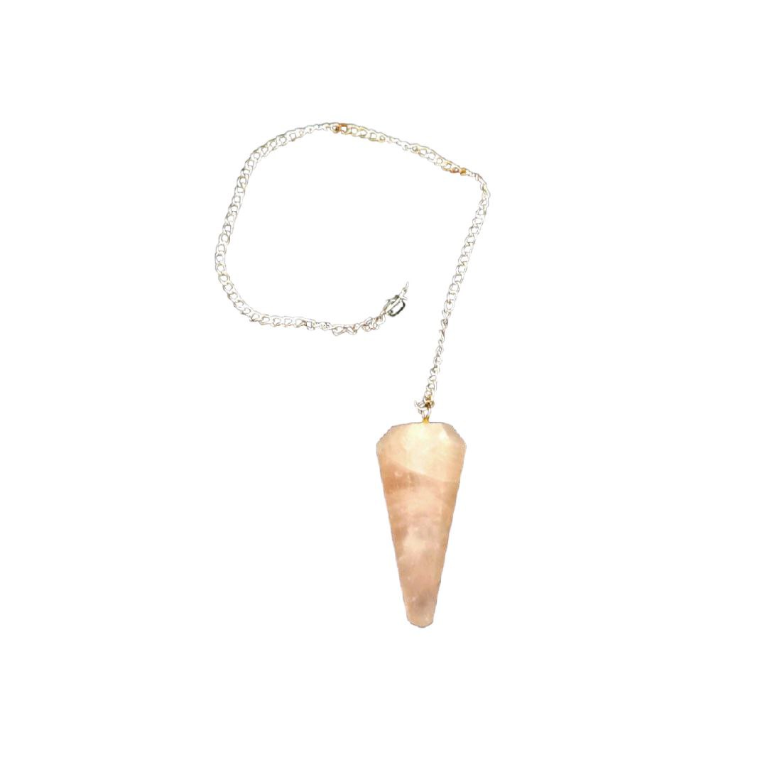 Polished Point Pendulum (Rose Quartz)