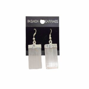 Selenite Blade Earrings