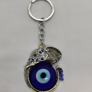 Elephant Turkish Eye Key Ring