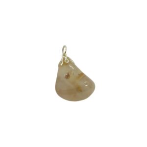 Rutilated Quartz Tumble Pendant