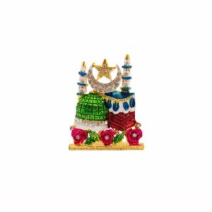 Kaaba Crescent Star Mini Ornament