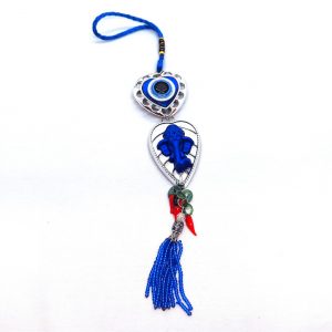 Ganesh Chilli Turkish Eye Hanging Ornament (B)