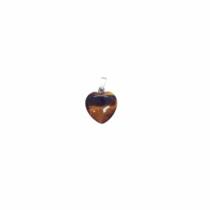 Tiger Eye Heart Pendant