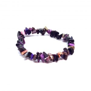 Sugilite Chip Bracelet