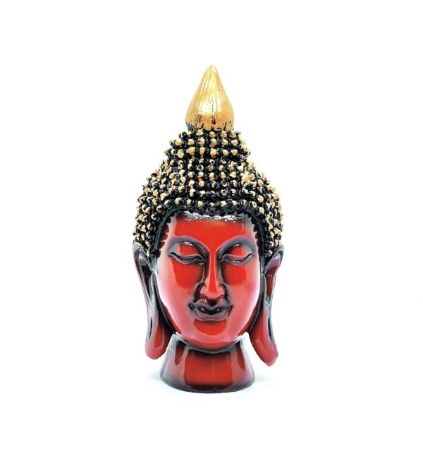 Buddha Head (Red)