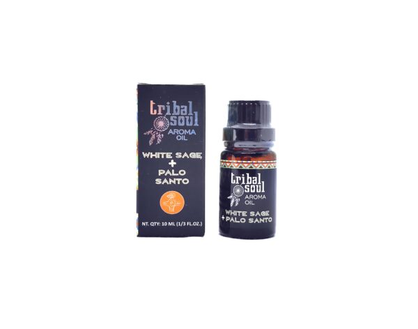 Tribal Soul Aroma Oil 10ml (White Sage & Palo Santo)