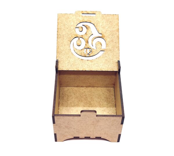 Laser Cut Box 9x9 (Tamil Om) - Image 2