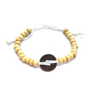 Lucky Coin Drawstring Bracelet (A)