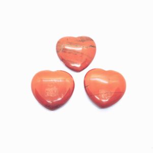 Red Jasper Heart