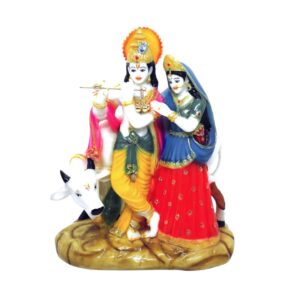 Radha Krishna with Cow (116674)