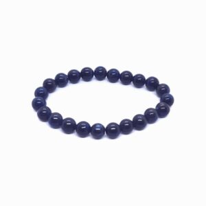 Sodalite 8mm Polished Bead Bracelet