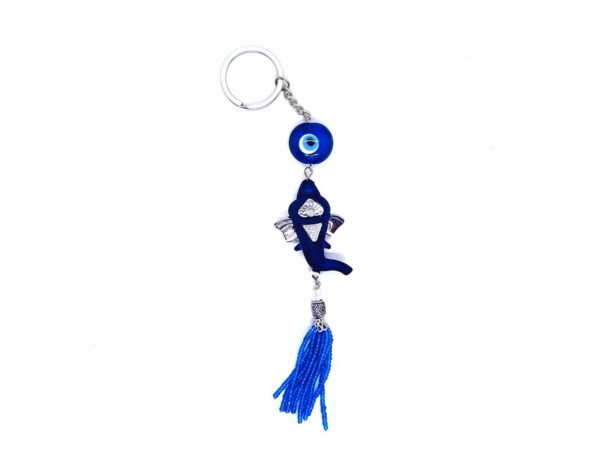 Evil Eye Ganesh Key Ring