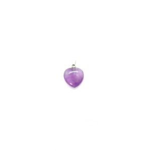 Amethyst Heart Pendant