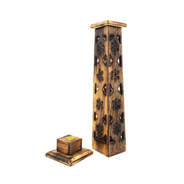 Wooden Incense Tower - Image 2