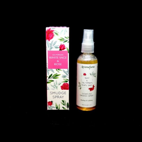 Aromafume Smudge Spray (White Sage & Rose)