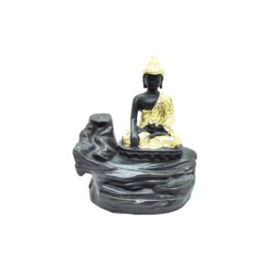Meditating Buddha Back Flow Burner (B)