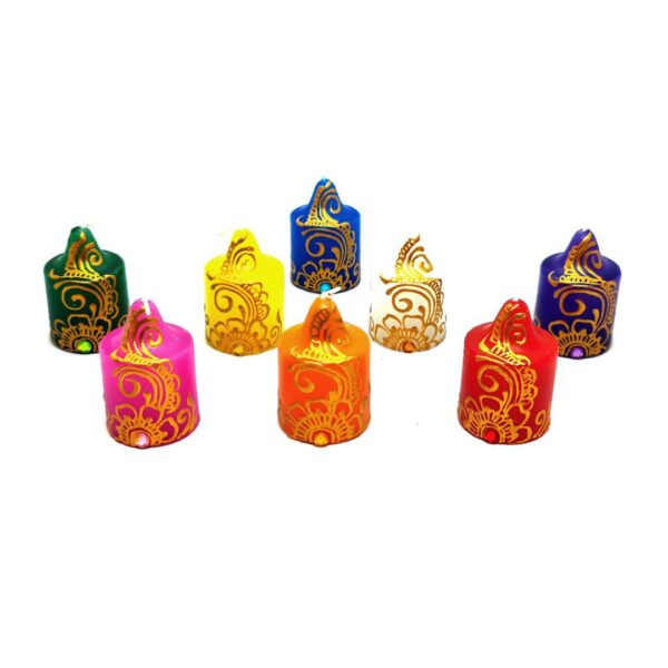 Designer Candles 8 Pack
