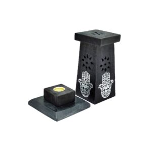 Wooden Incense Cone Tower (Hamza Hand)