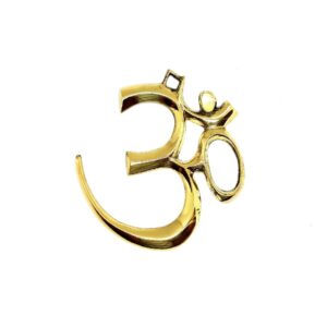 Brass Om (15cm)