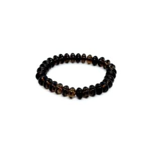 Smokey Quartz Wheel Bracelet (B)