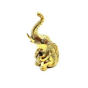 Brass Elephant (10cm)