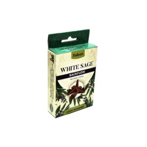 Tulasi Back Flow Cones (White Sage)