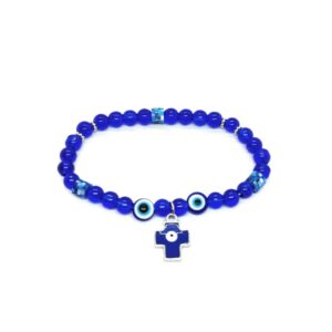 Evil Eye Cross Bracelet (EEB044)