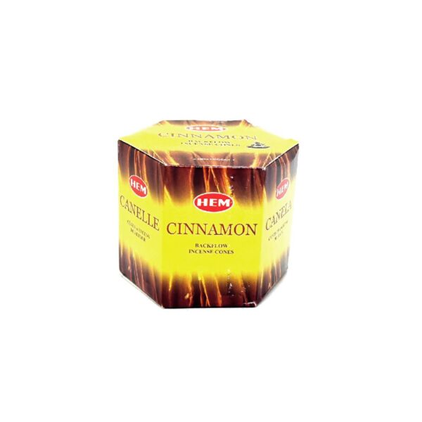 HEM Cinnamon Back Flow Incense Cones