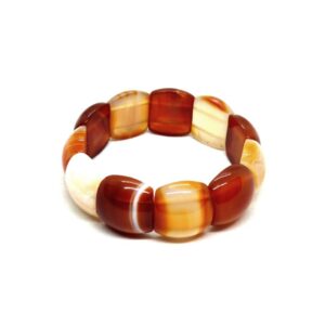 Carnelian Drum Bracelet