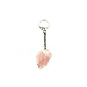 Rose Quartz Key Ring