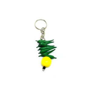 Lime Chilli Key Ring