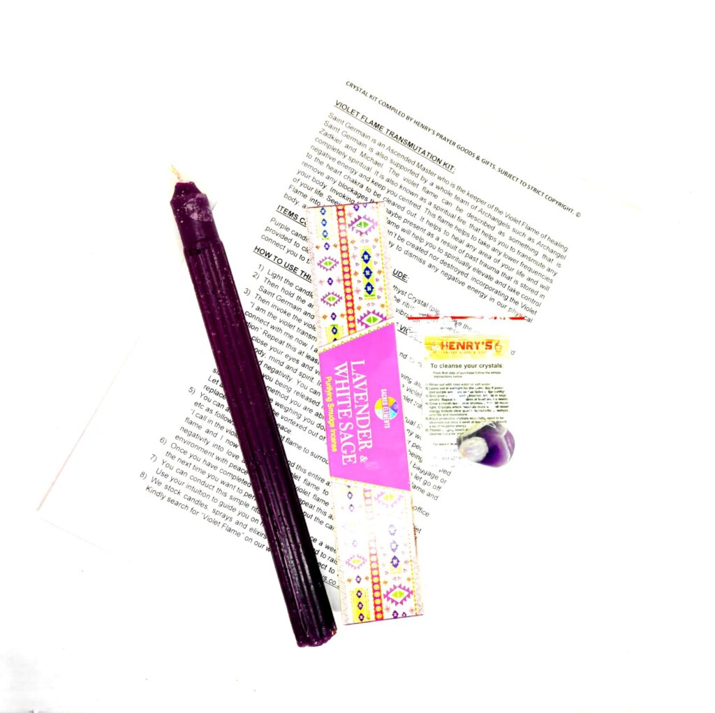 The Violet Flame Transmutation Kit – Henry's Gifts