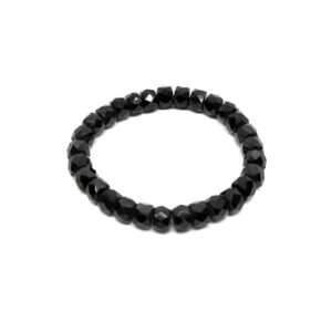 Black Onyx Wheel Bracelet