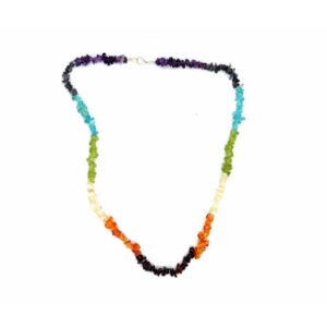 Chakra Chip Necklace with Clasp