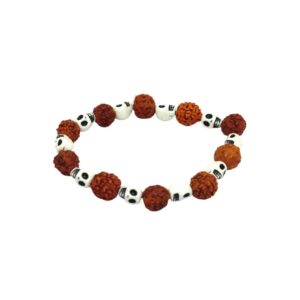 Kali Skull Rudraksh Bracelet