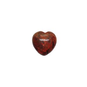 Red Jasper Heart 3x3cm (AA Grade)