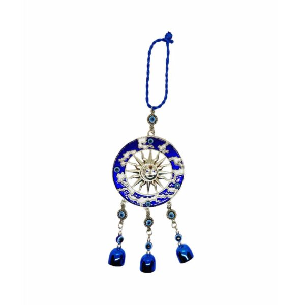 Evil Eye Sun Wind Chime (10802)