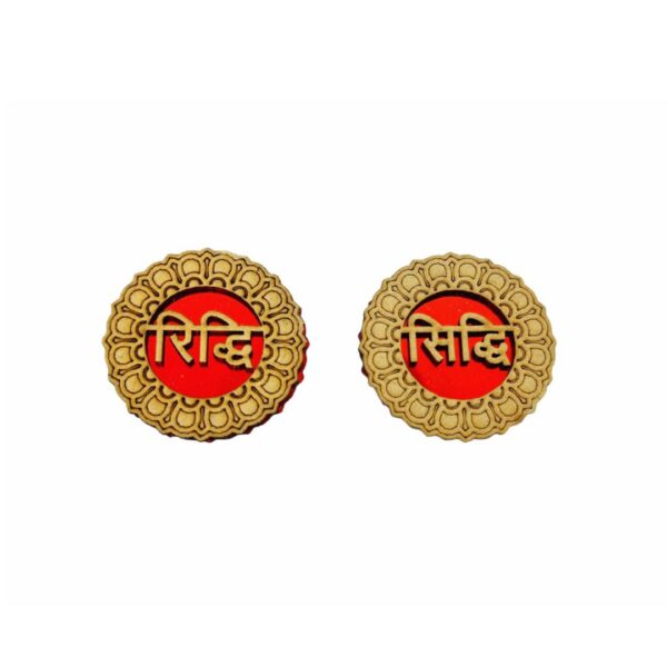 Riddhi Siddhi Sticker (Round)