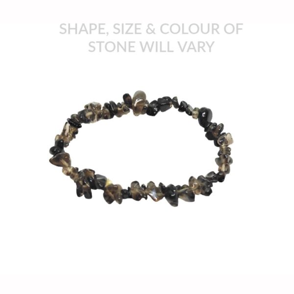 Smokey Quartz Chip Bracelet