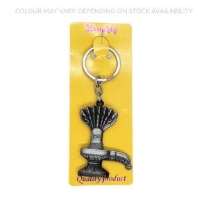 Metal Keyring (Naag Shiva Lingham)