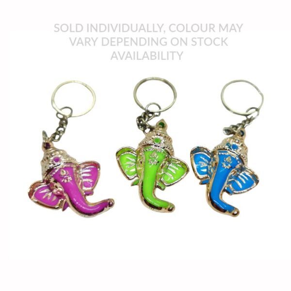 Ganesh Head Keyring