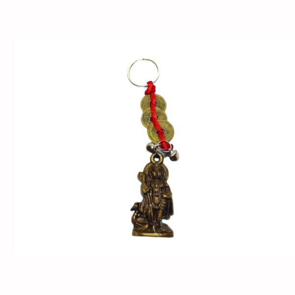 Muruga Plastic Keyring (Coin)