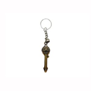 Vel Plastic Keyring (Dark Gold)