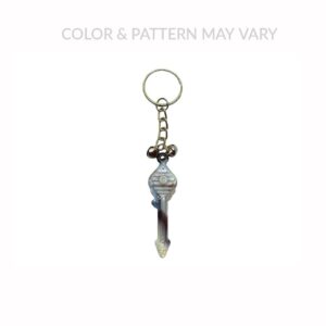 Vel Plastic Keyring (Marble Colour)