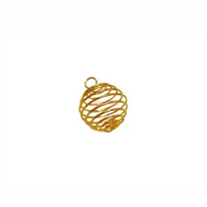 Spiral Cage (Gold)