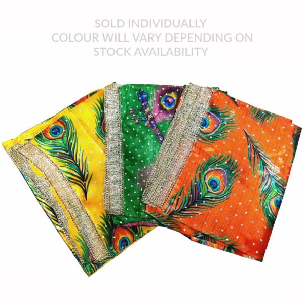 Chunari Peacock (1m x1m)