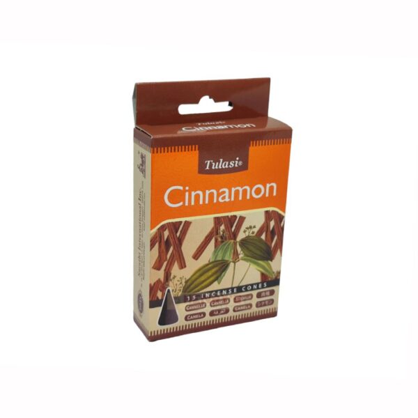 Tulasi Incense Cones (Cinnamon)